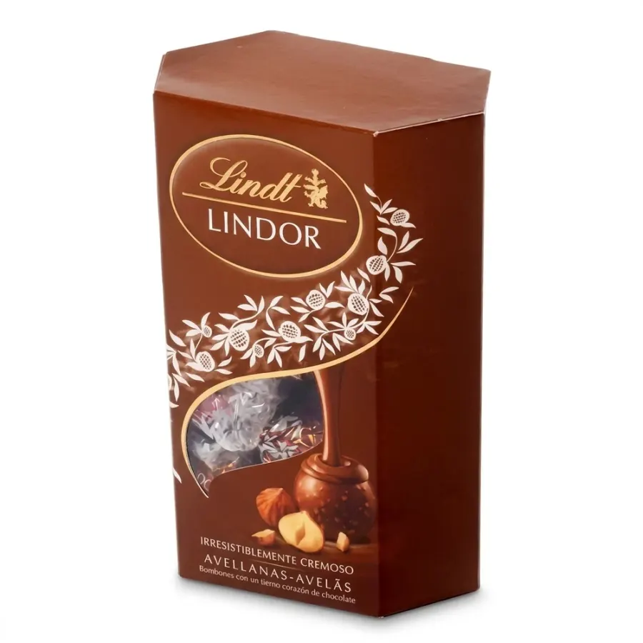 LINDOR koule lískový oříšek 200 g