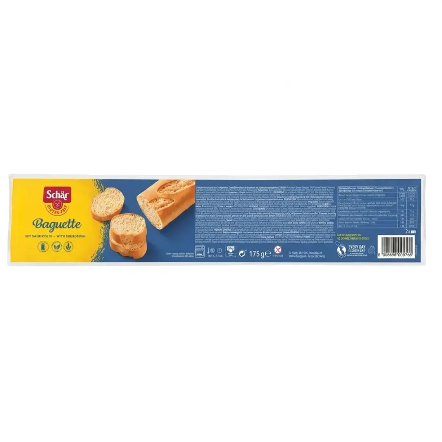 Bezlepková bageta 175 g