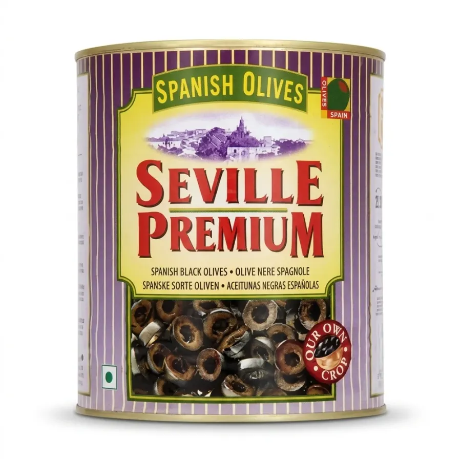 Olivy černé krájené 3 kg