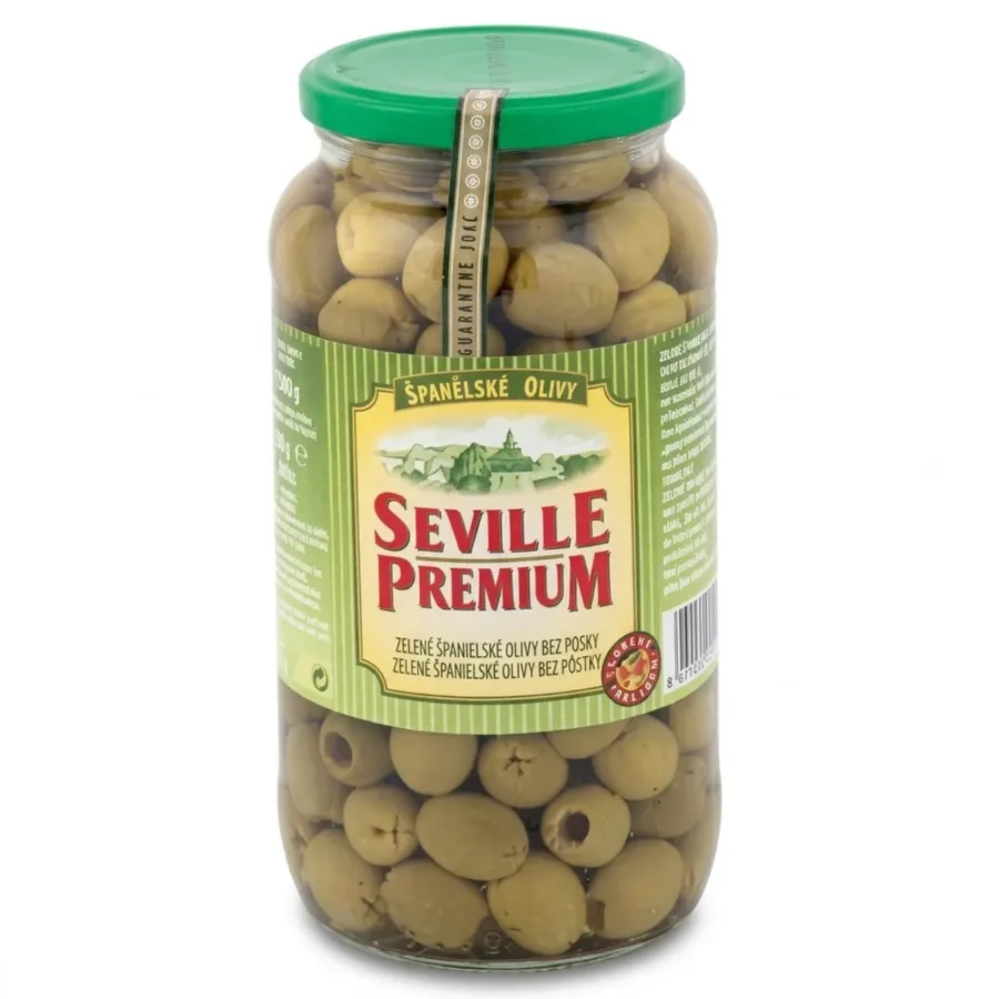 Olivy zelené bez pecky 935 g