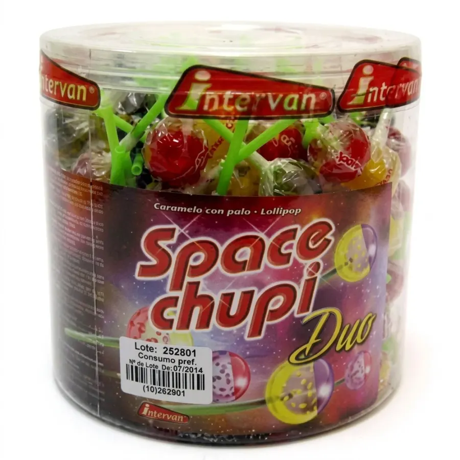 Space Chupi Galactico Duo lízátko 150 x 9,5 g