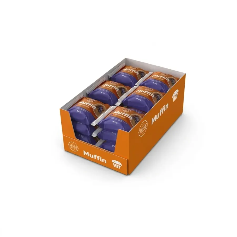 Muffin borůvkový 43 g (18 ks)