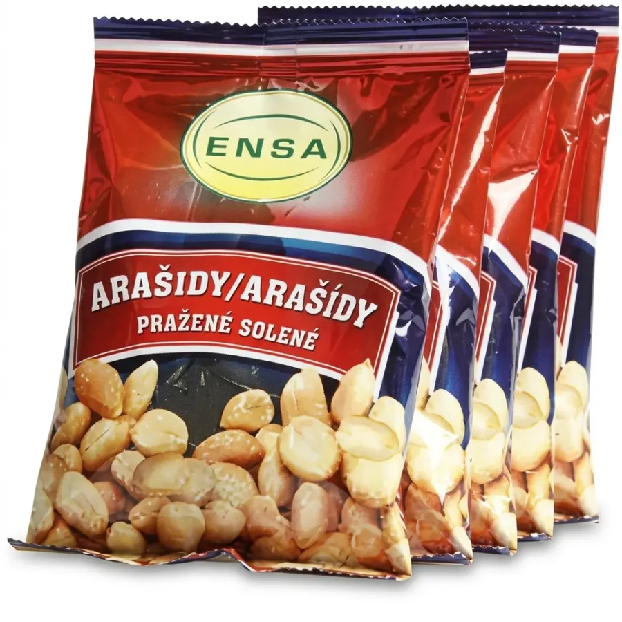 Arašídy pražené solené 100 g