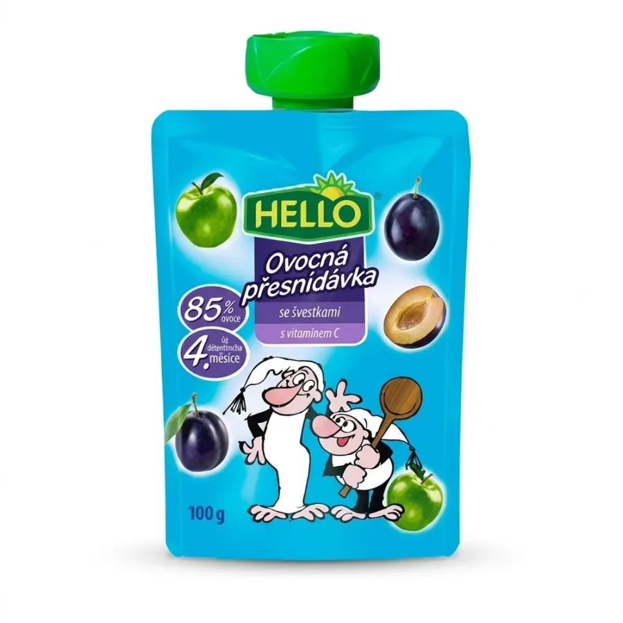 Ovocná kapsička se švestkami 100 g