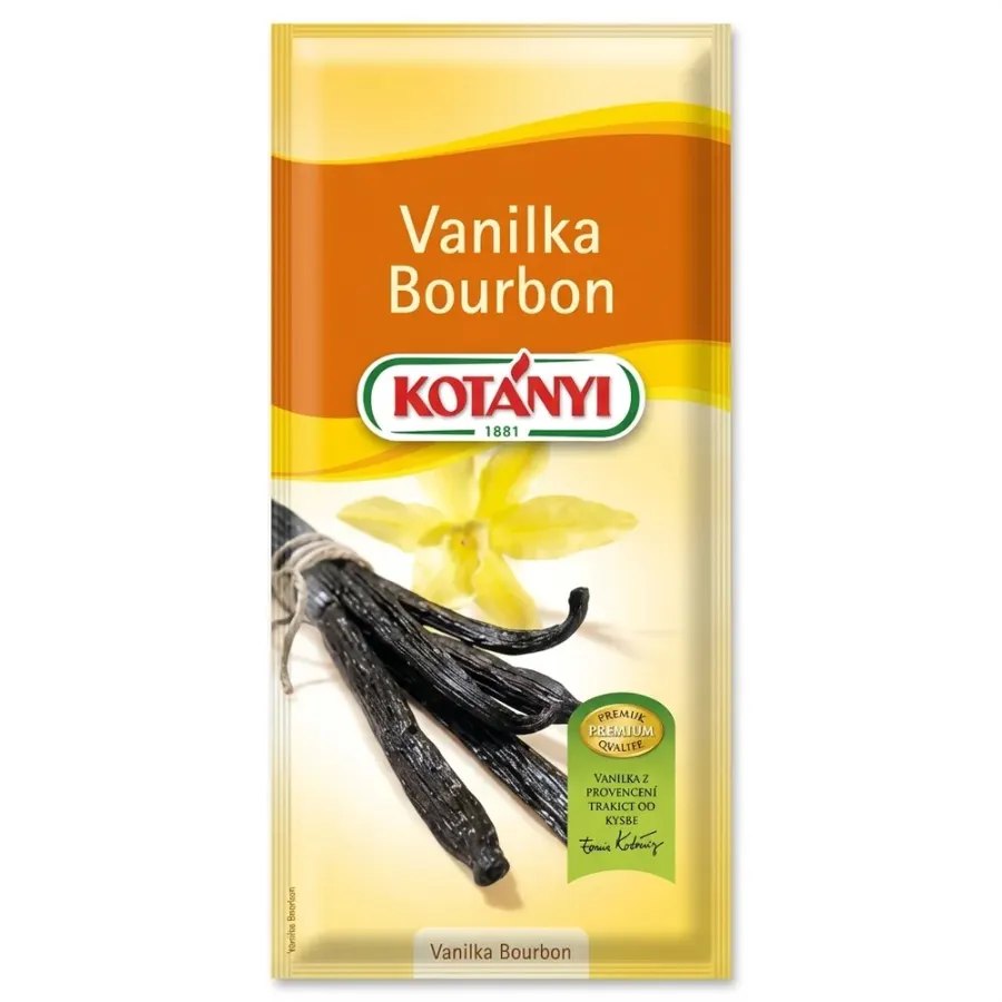 Vanilka Bourbon koření 5 ks