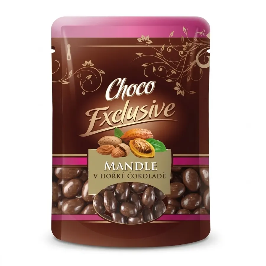 Mandle v hořké čokoládě 700 g