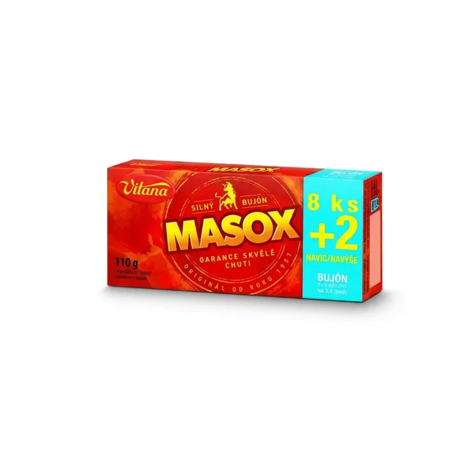 Masox 8 + 2 kostky 110 g