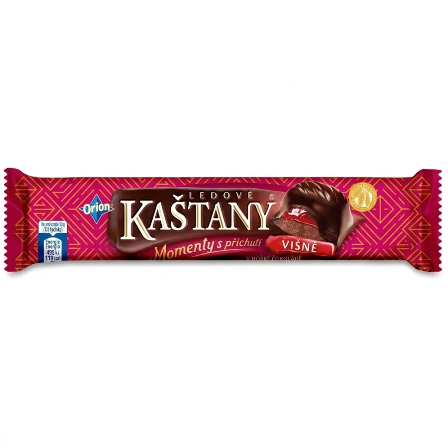 Kaštany tyčinka čokoládová višeň 45 g