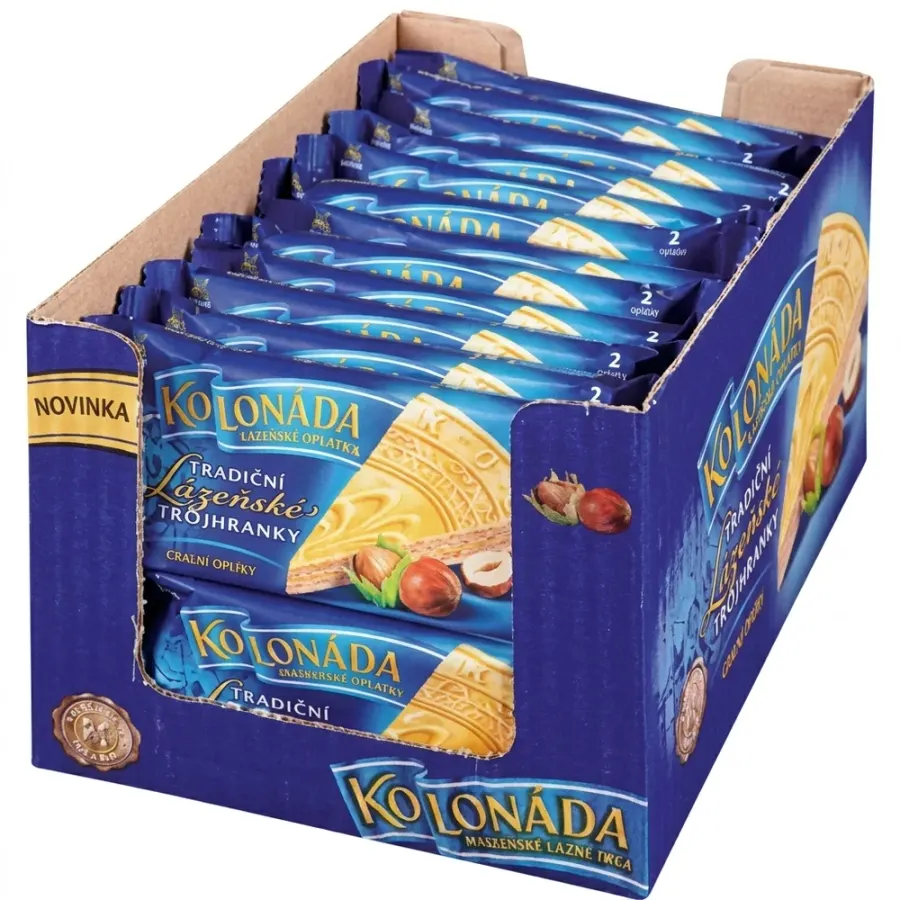 Kolonáda Trojhránky oříšek 50 g