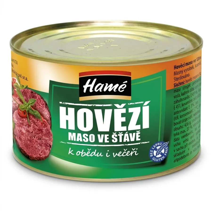 Hovězí maso ve šťávě 400 g
