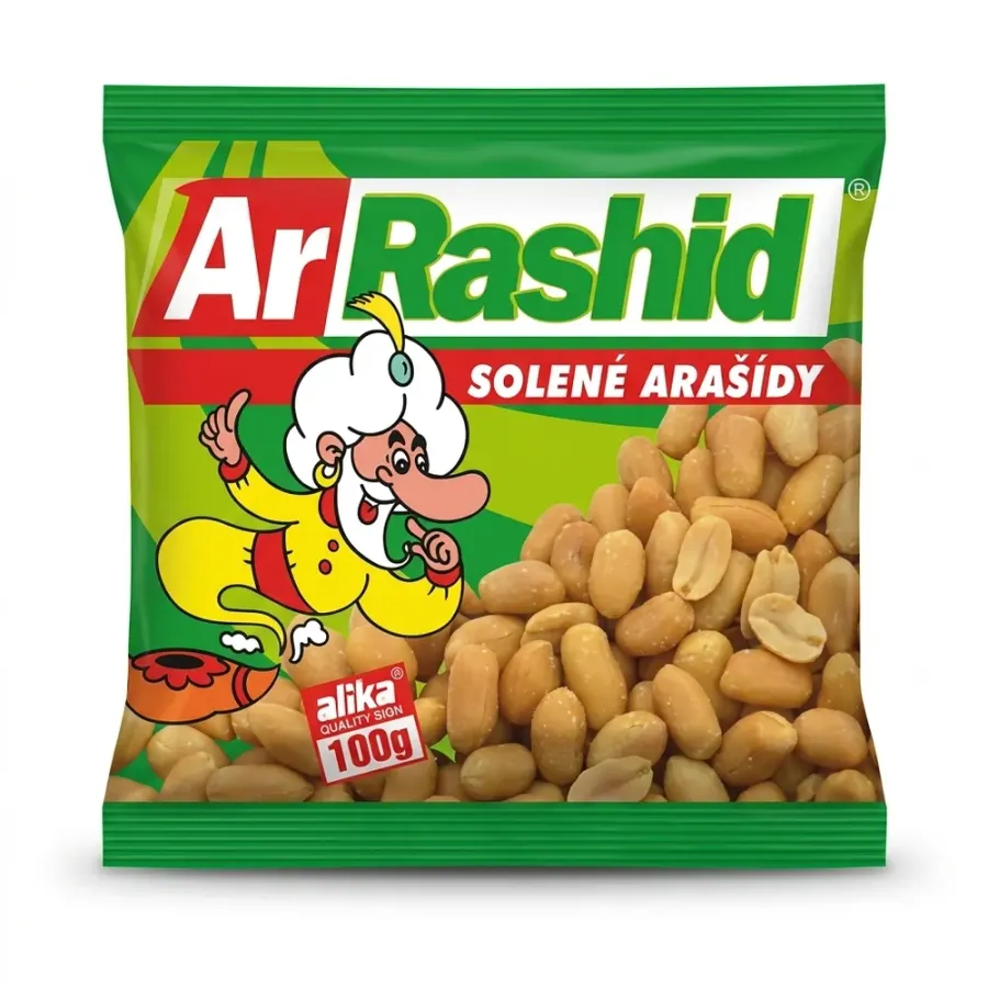 Arašídy pražené solené 100 g