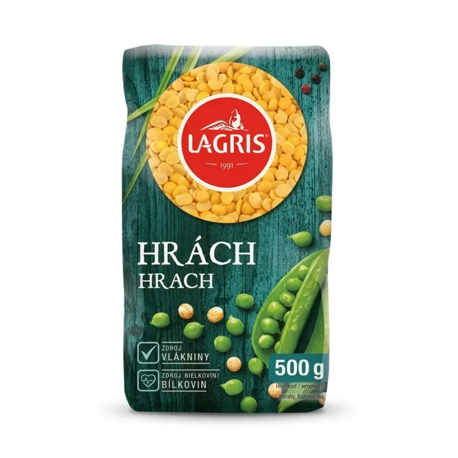 Půlený žlutý hrách 500 g