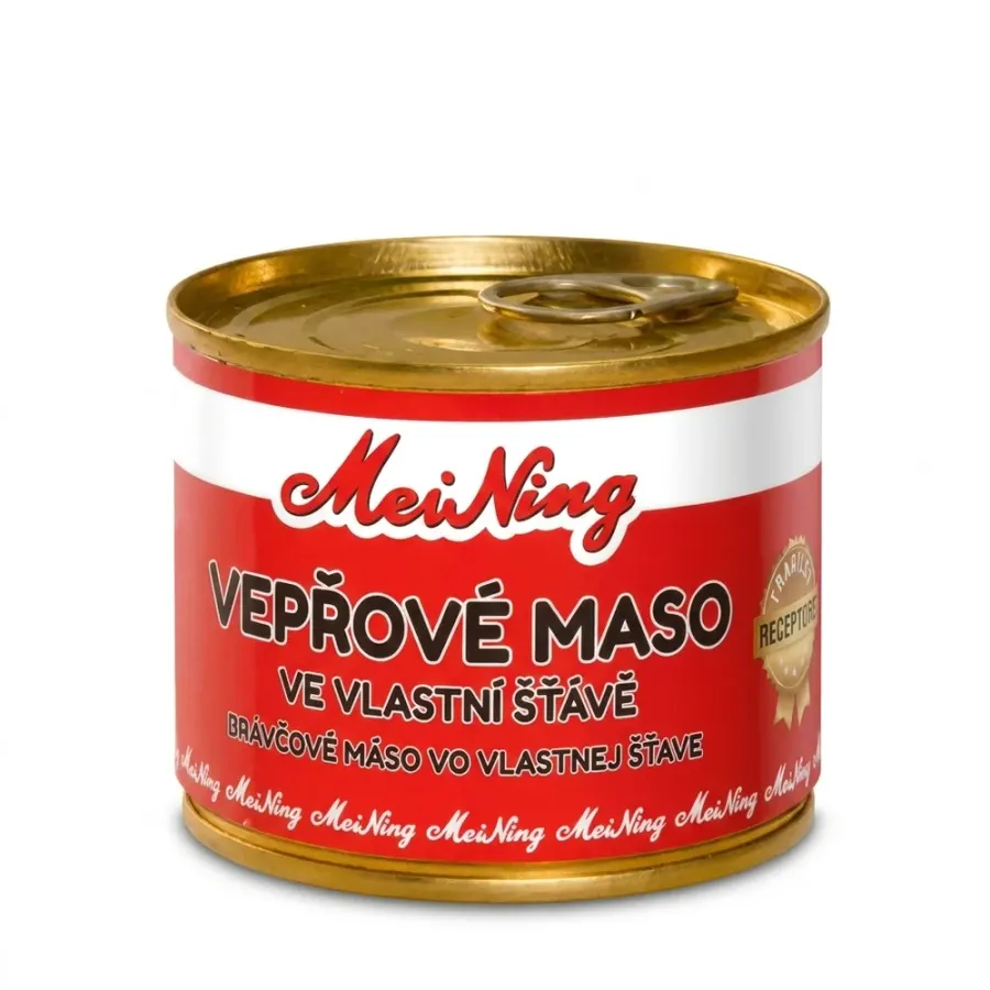 Vepřové maso ve vlastní šťávě 180 g