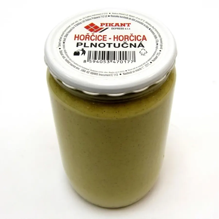 Vrbátky hořčice plnotučná 700 g