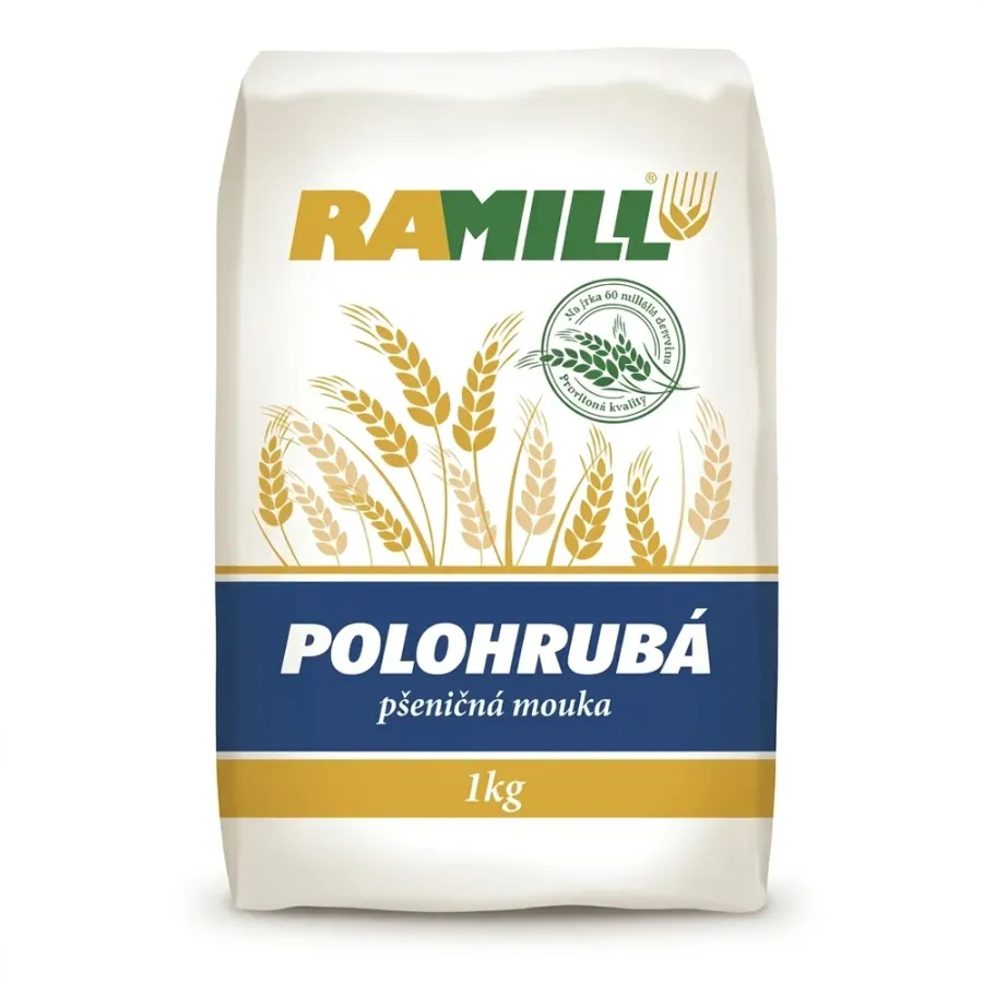 Mouka pšeničná polohrubá 1 kg