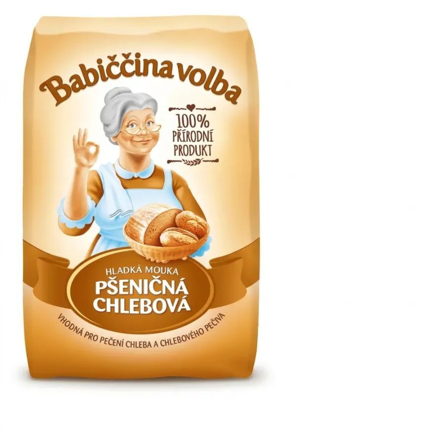 Pšeničná mouka hladká chlebová 1 kg