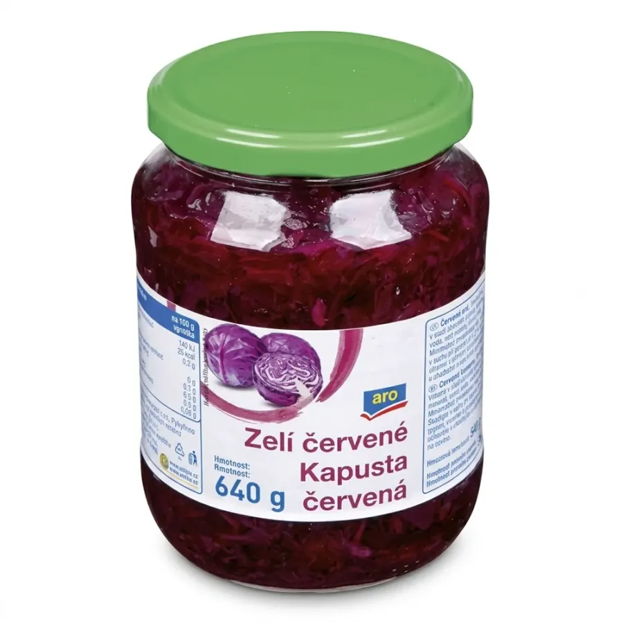 Zelí červené 640 g
