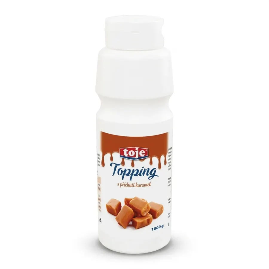 Topping příchuť karamel 1 kg