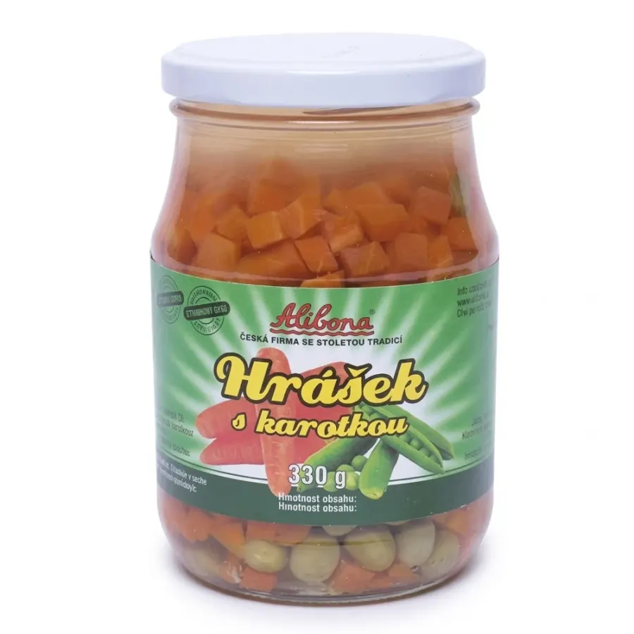 Hrášek s karotkou 330 g