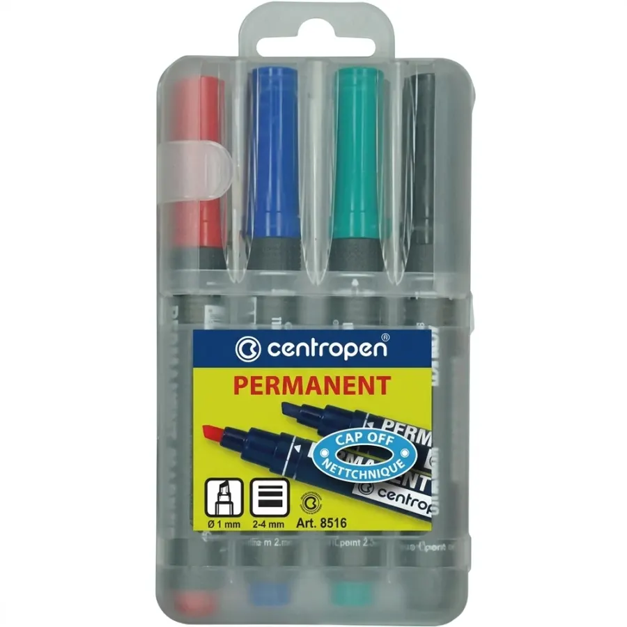 Popisovač permanentní 8516, sada 4 ks