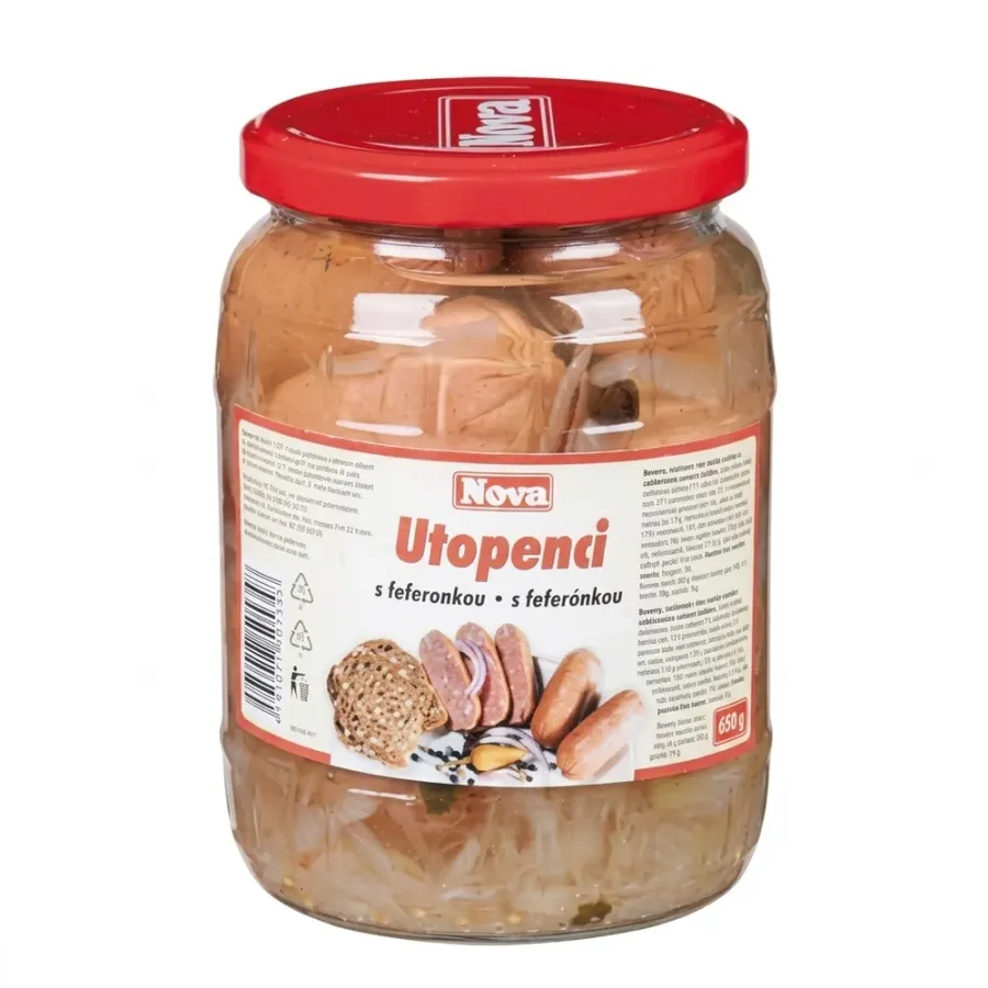 Utopenci s feferonkou 650 g