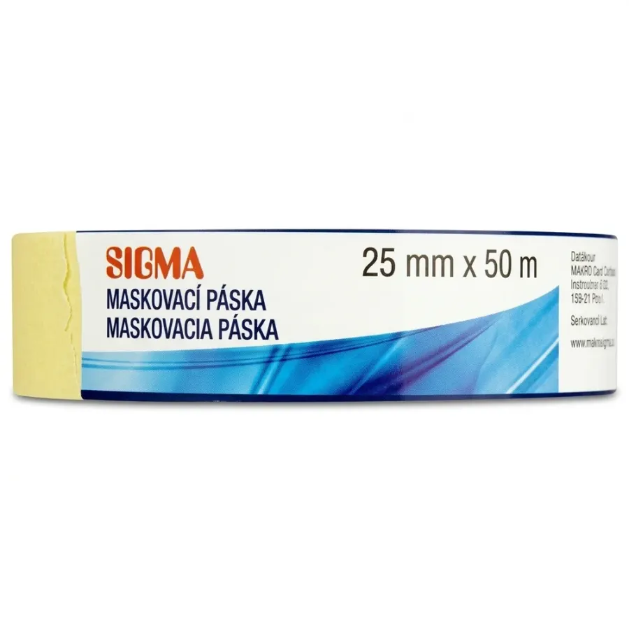 Páska maskovací 25 mm x 50 m