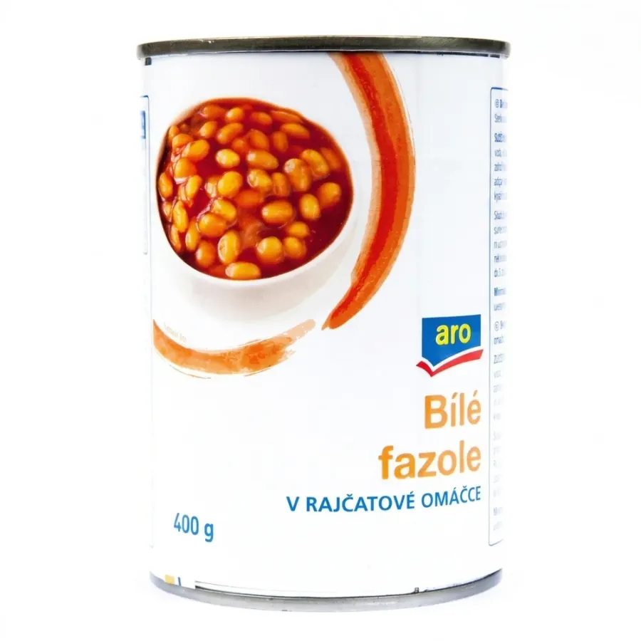 Fazole bílé v rajčatové omáčce 400 g