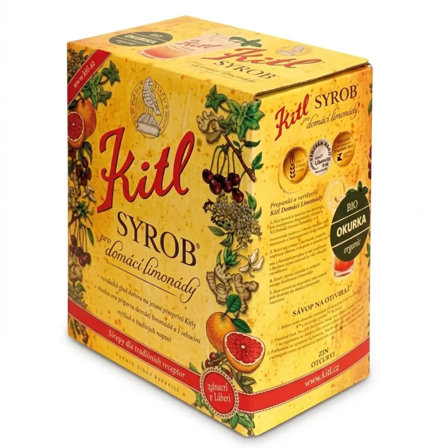 Syrob Okurka sirup 5 l Bag-in-Box