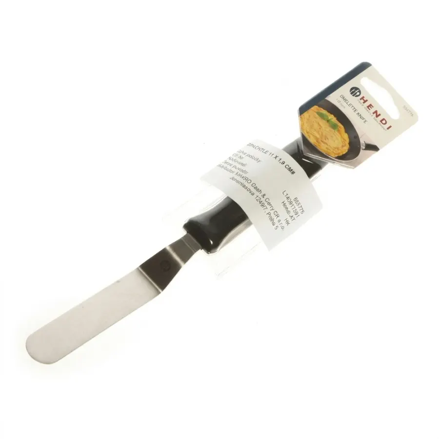 Špachtle lomená 11 cm nerez/polypropylen