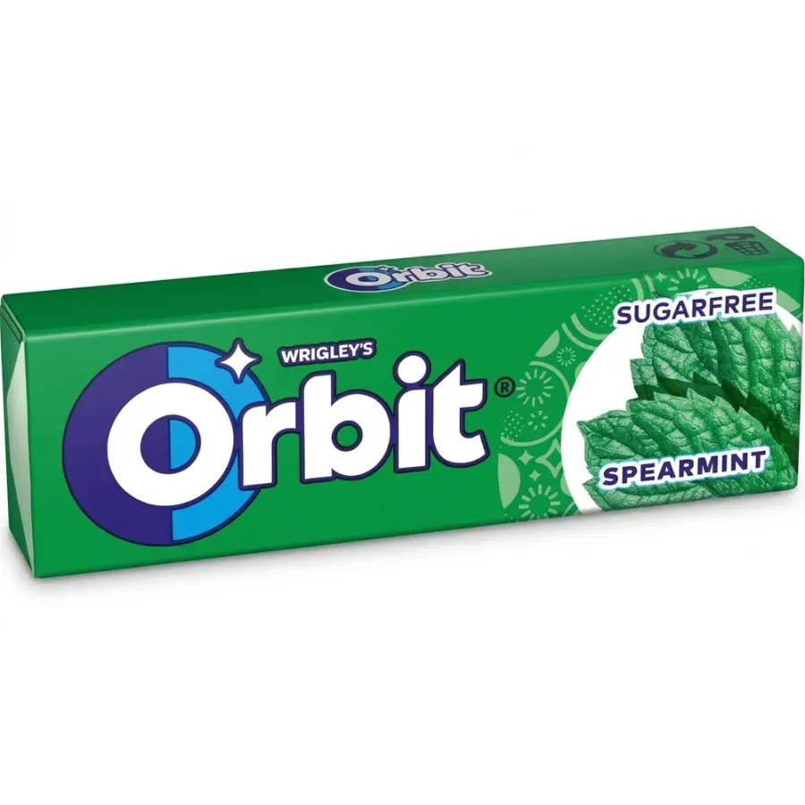 Spearmint žvýkačky dražé 14 g