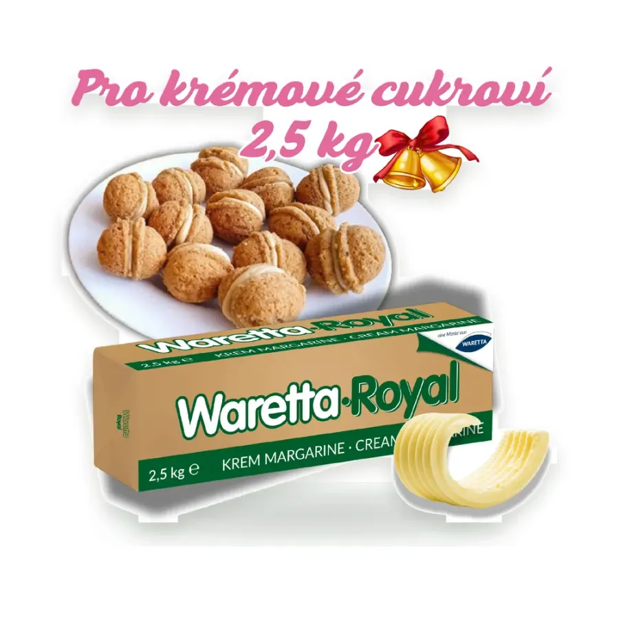 Royal máslový tuk na krémy 2,5 kg