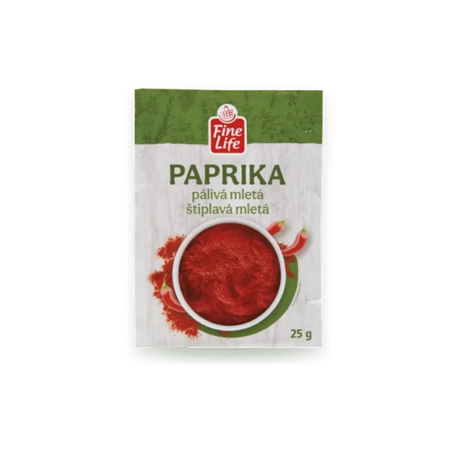 Paprika pálivá mletá 5 x 25 g