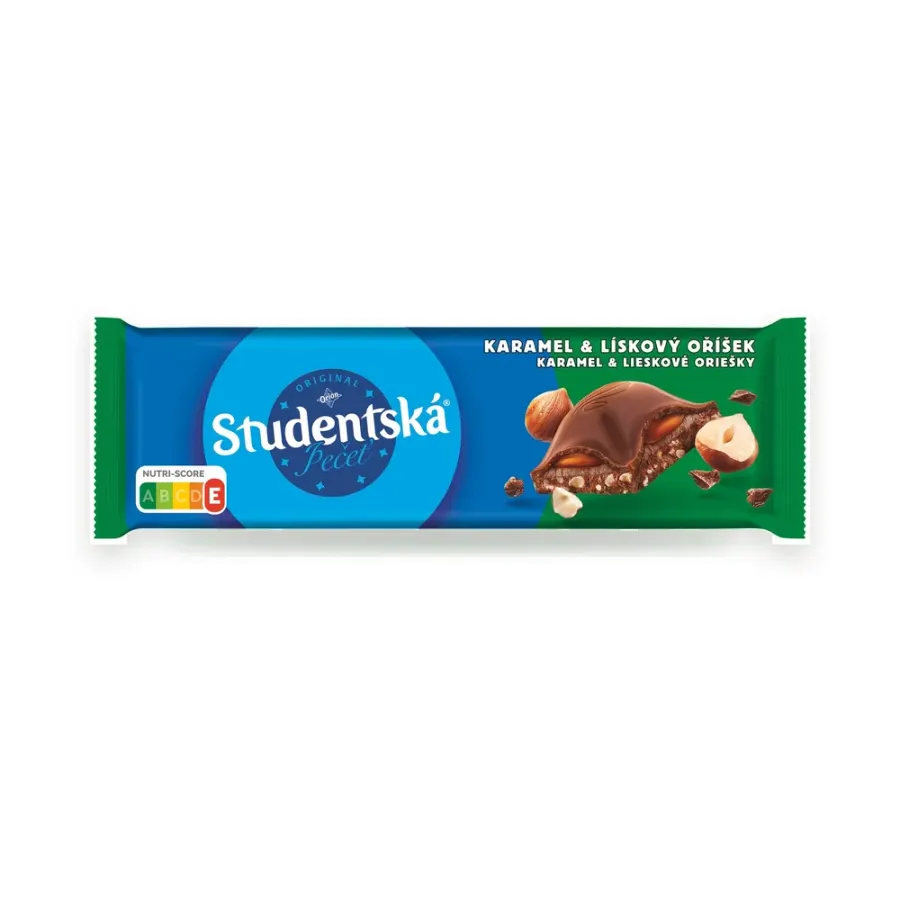 Studentská pečeť karamel oříšek 235 g