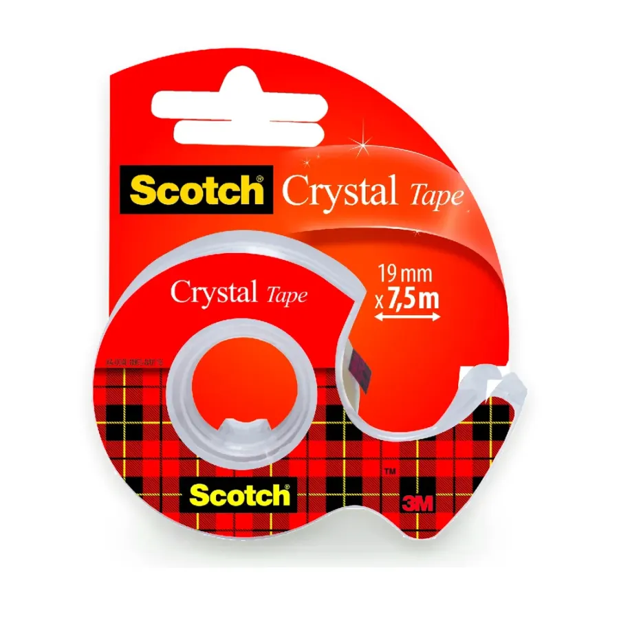 Crystal lepicí páska 19 mm x 7,5 m