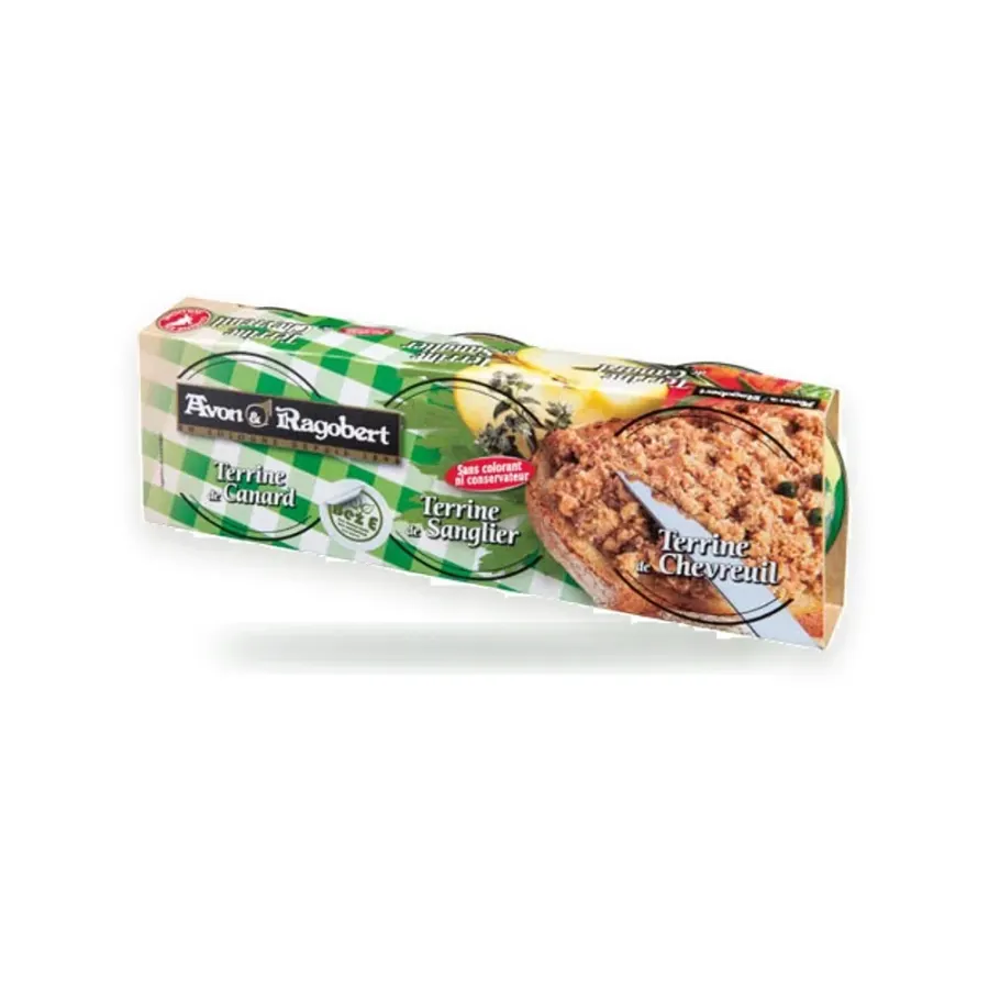 Myslivecké trio paštiky 3 x 75 g