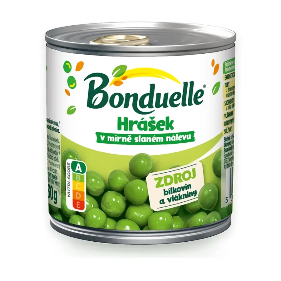 Bonduelle Hrášek 3 x 212 ml