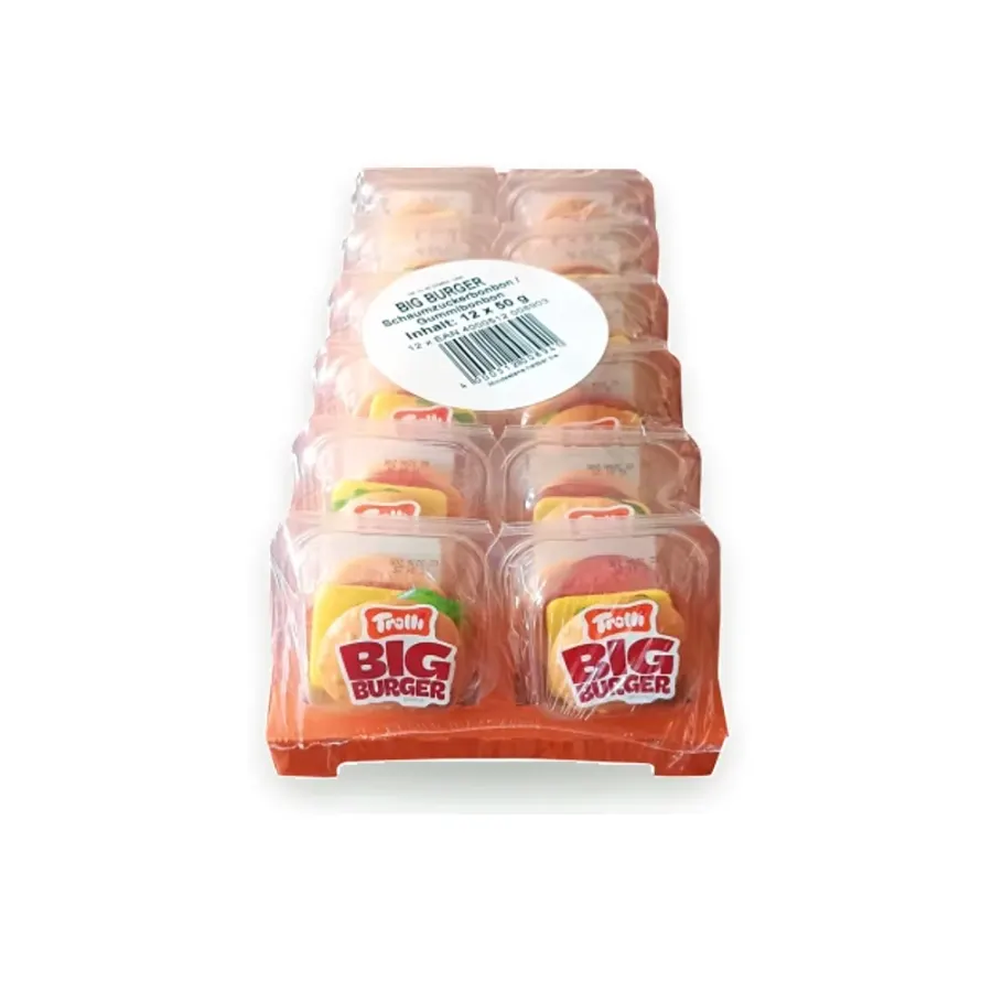 Big Burger gumový bonbon 50 g
