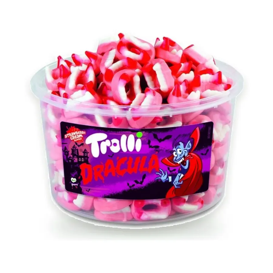 Mini Dracula gumové bonbóny 150 x 7 g