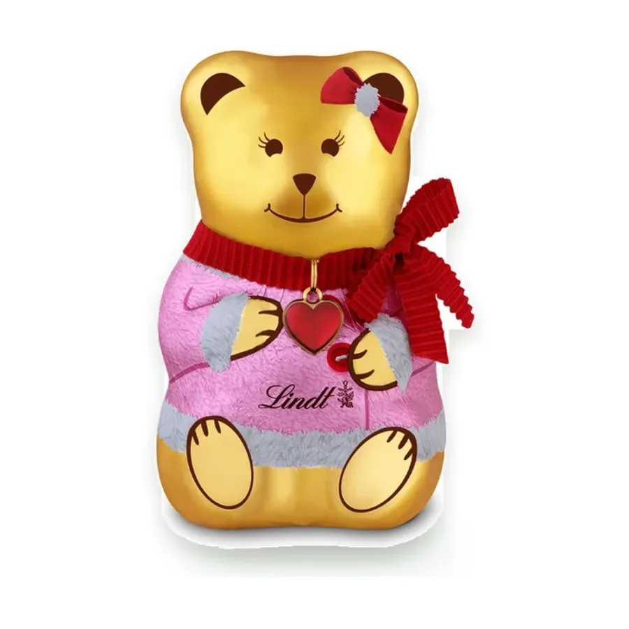 Teddy Girl & Boy čokoládový medvídek 40 g