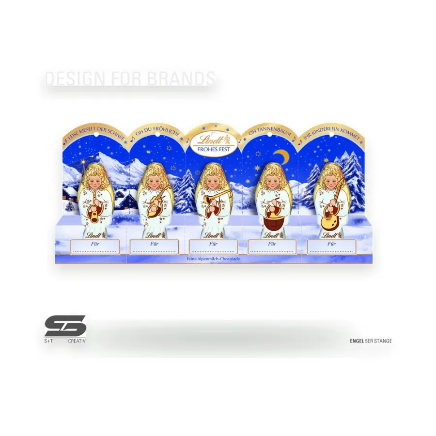 Mini Angels čokoládoví andílci 5 x 10 g