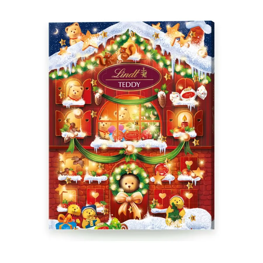 Teddy Calendar adventní kalendář 170 g