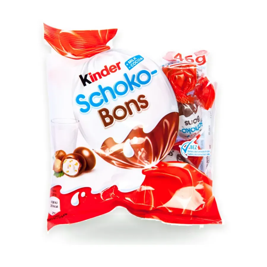 Schokobons čokoládové bonbony 46 g