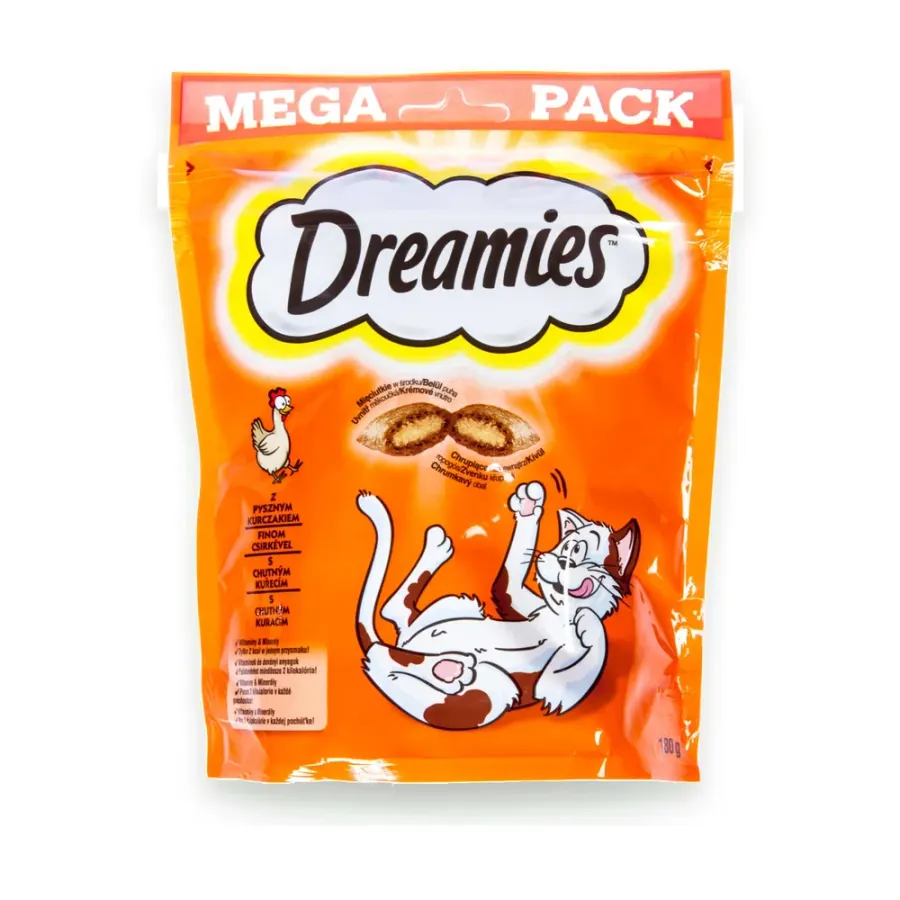 Pamlsky s kuřecím pro kočky 180 g
