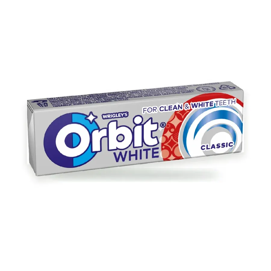 White Classic žvýkačky 14 g