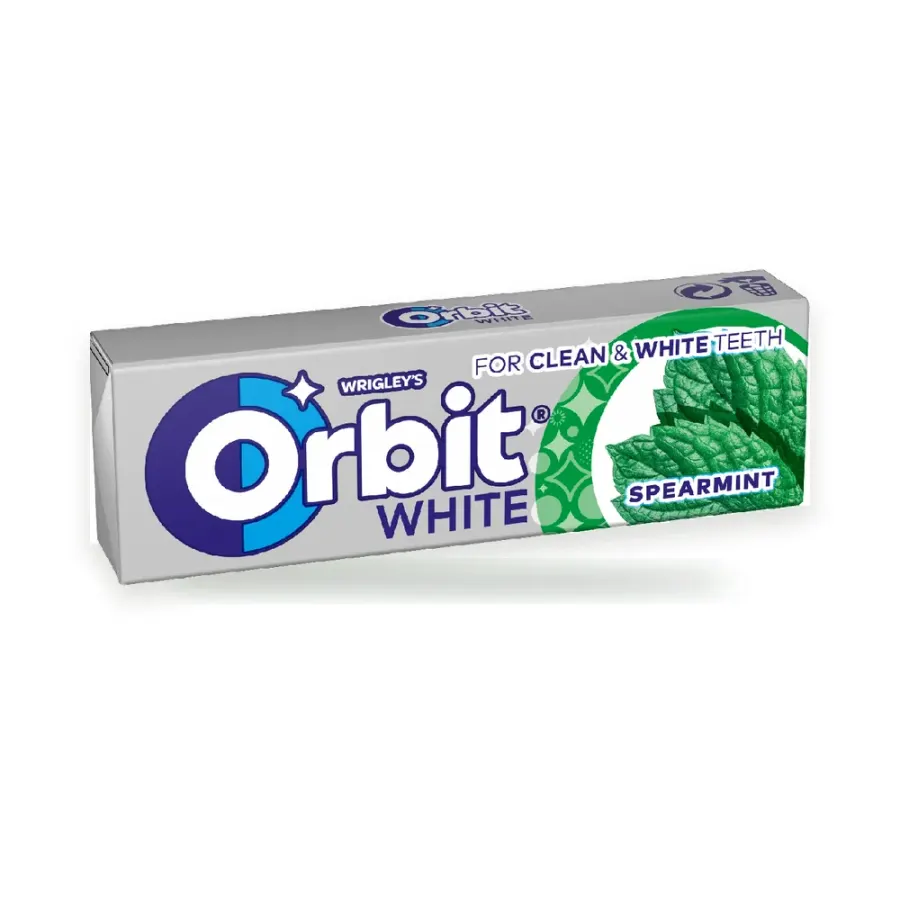 White Spearmint žvýkačky 14 g