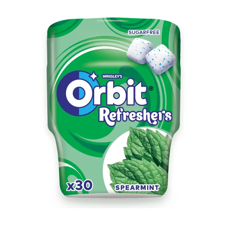 Refreshers žvýkačky spearmint 67 g dóza