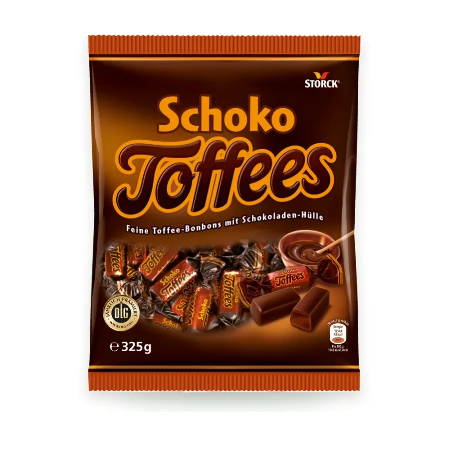 Schoko bonbóny Toffees 325 g