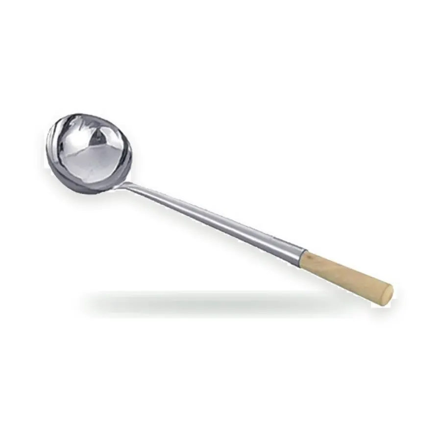 Naběračka WOK 12,5 cm nerez dřevo