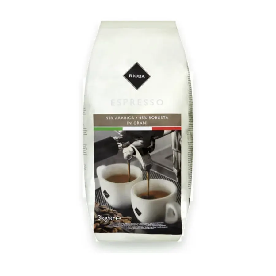 Silver zrnková káva 55% Arabica 3 kg
