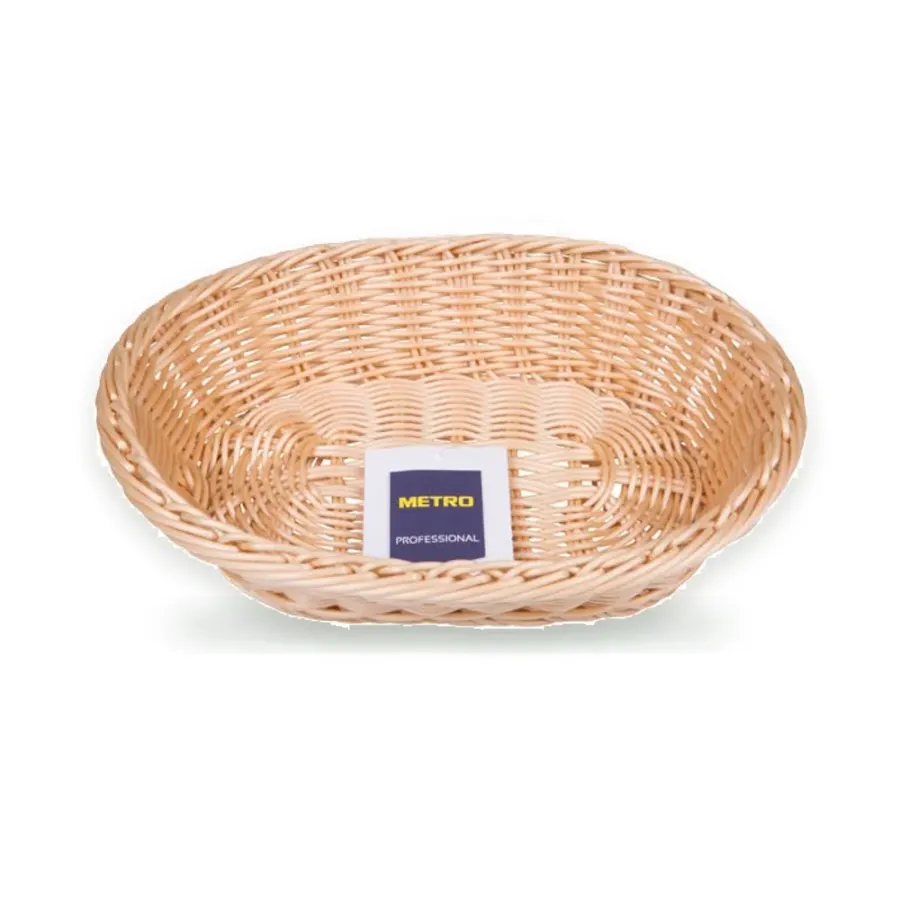 Koš oválný polypropylen 27 cm béžový